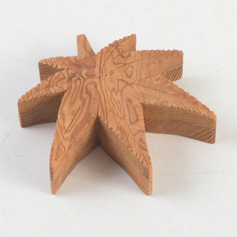 茶道具　石津外記作　屋久杉　内金溜　楓香合　共箱　V　9276