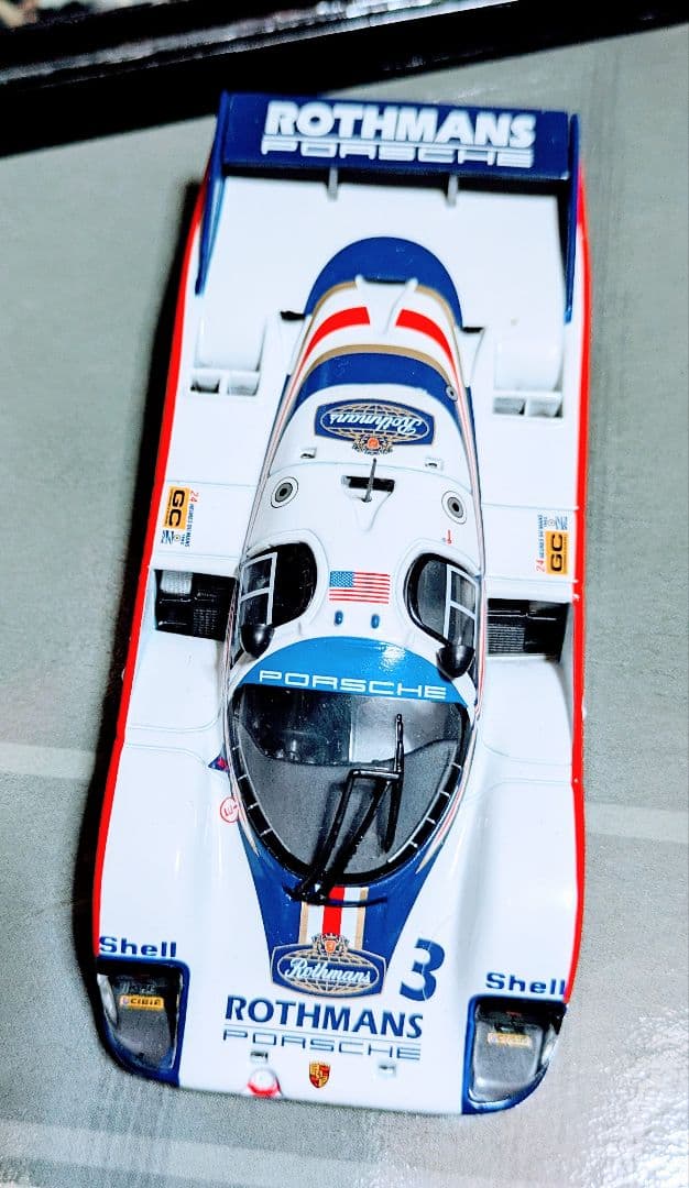 貴重本体未使用ミニチャンプス特製ル・マンポルシェ９５６Ｌ１位〜３位を３台1/43