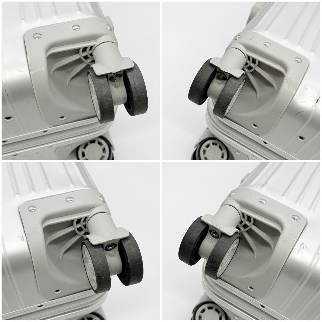 Mercedes Benz メルセデスベンツ キャリーケース 4輪 シルバー