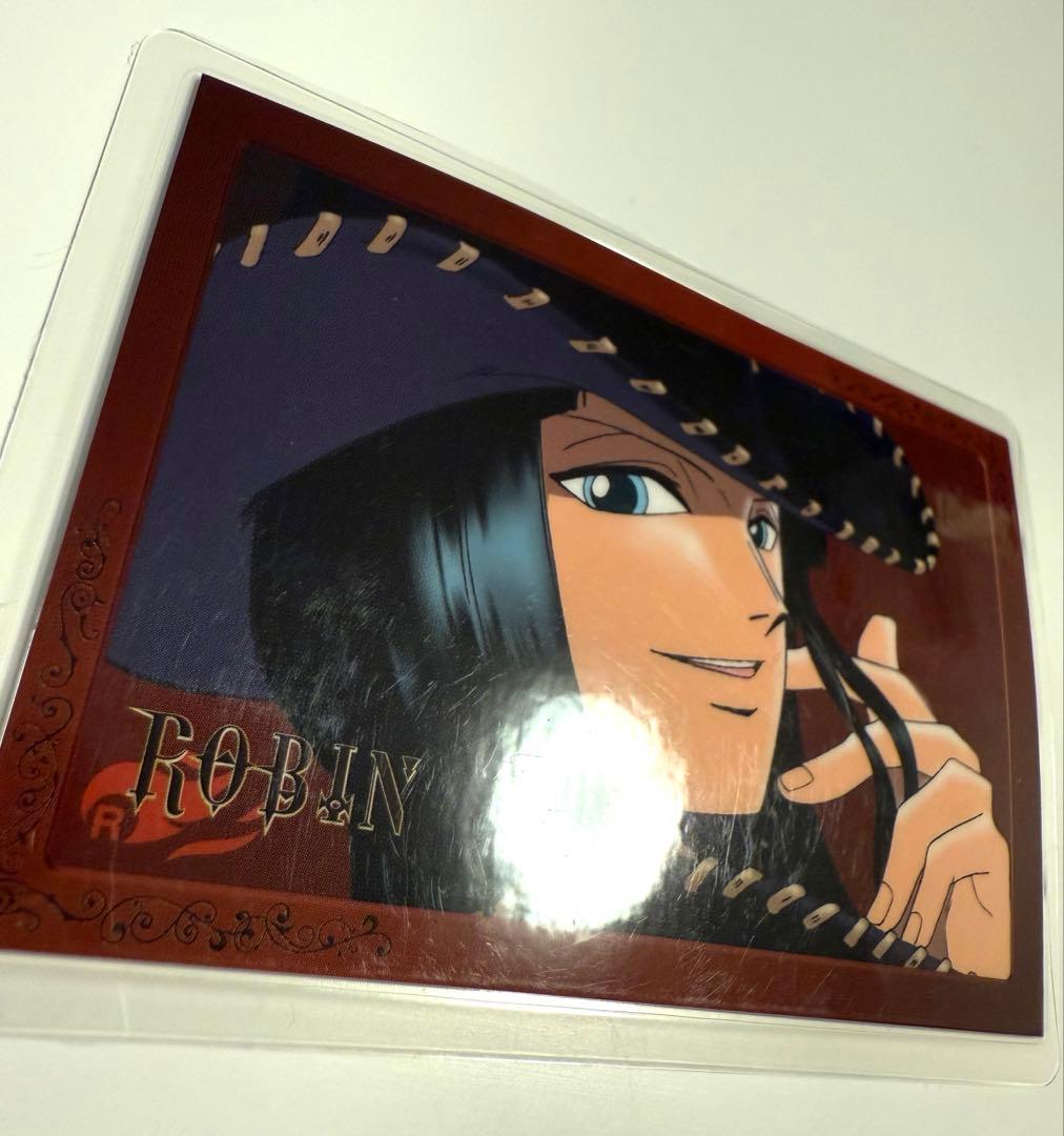 ワンピース　ラミネートカード　ニコ・ロビン　068