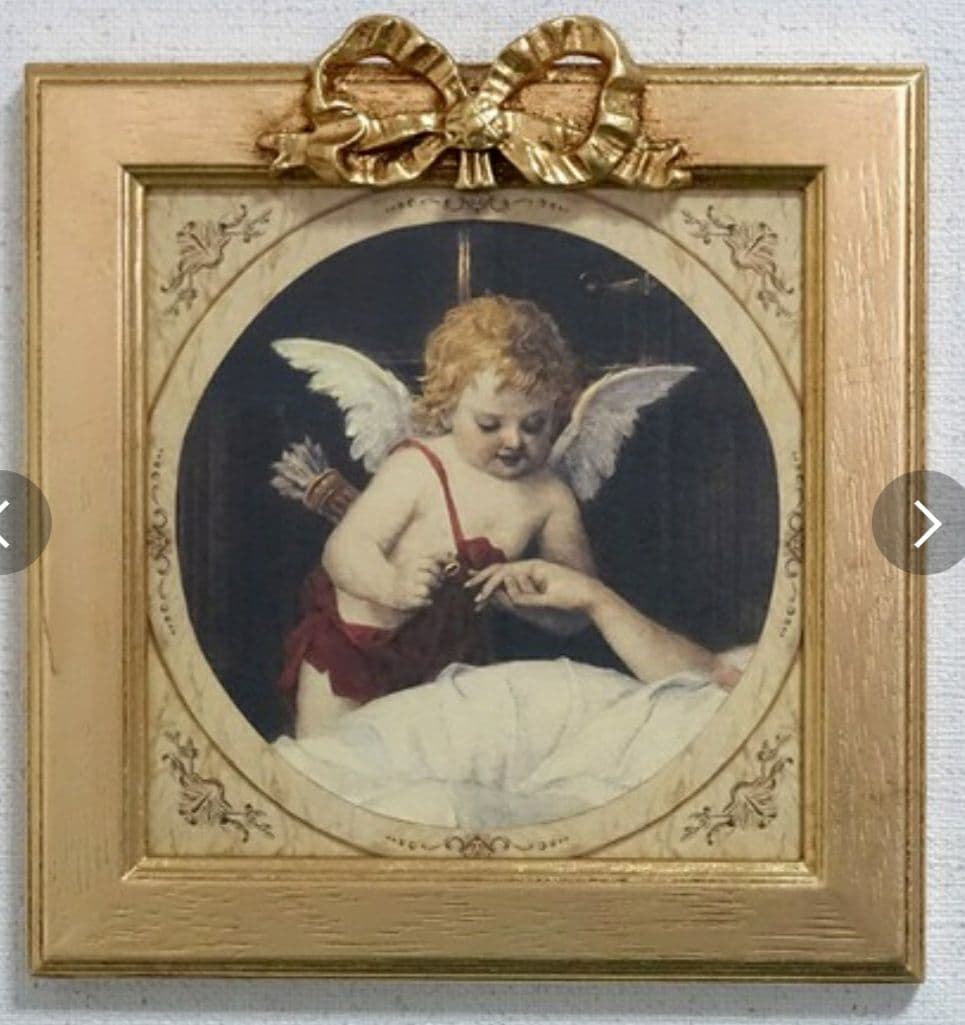 要問い合せ♥️イタリア製♥️クラシック　絵画　額　天使　　エンジェル　幸せ　３型