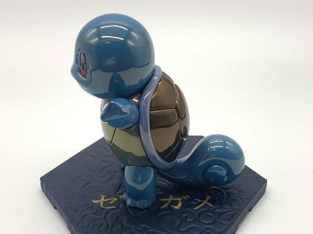 メッキ調キャンディ塗装　ポケモン　ヒトカゲ　ゼニガメ　フシギダネ3体セット