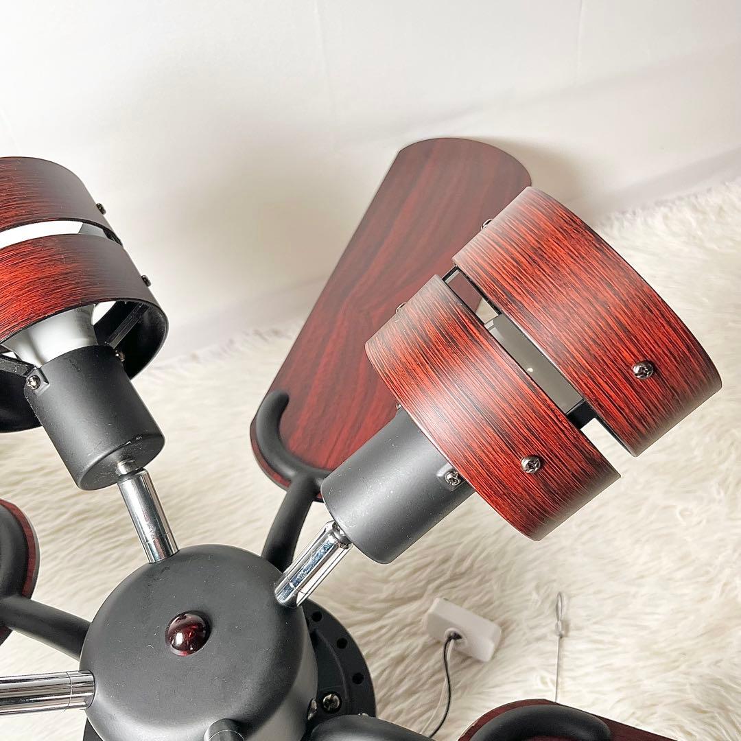 【美品】SIS シーリングファンライト ウッド調 2024年製　現行品