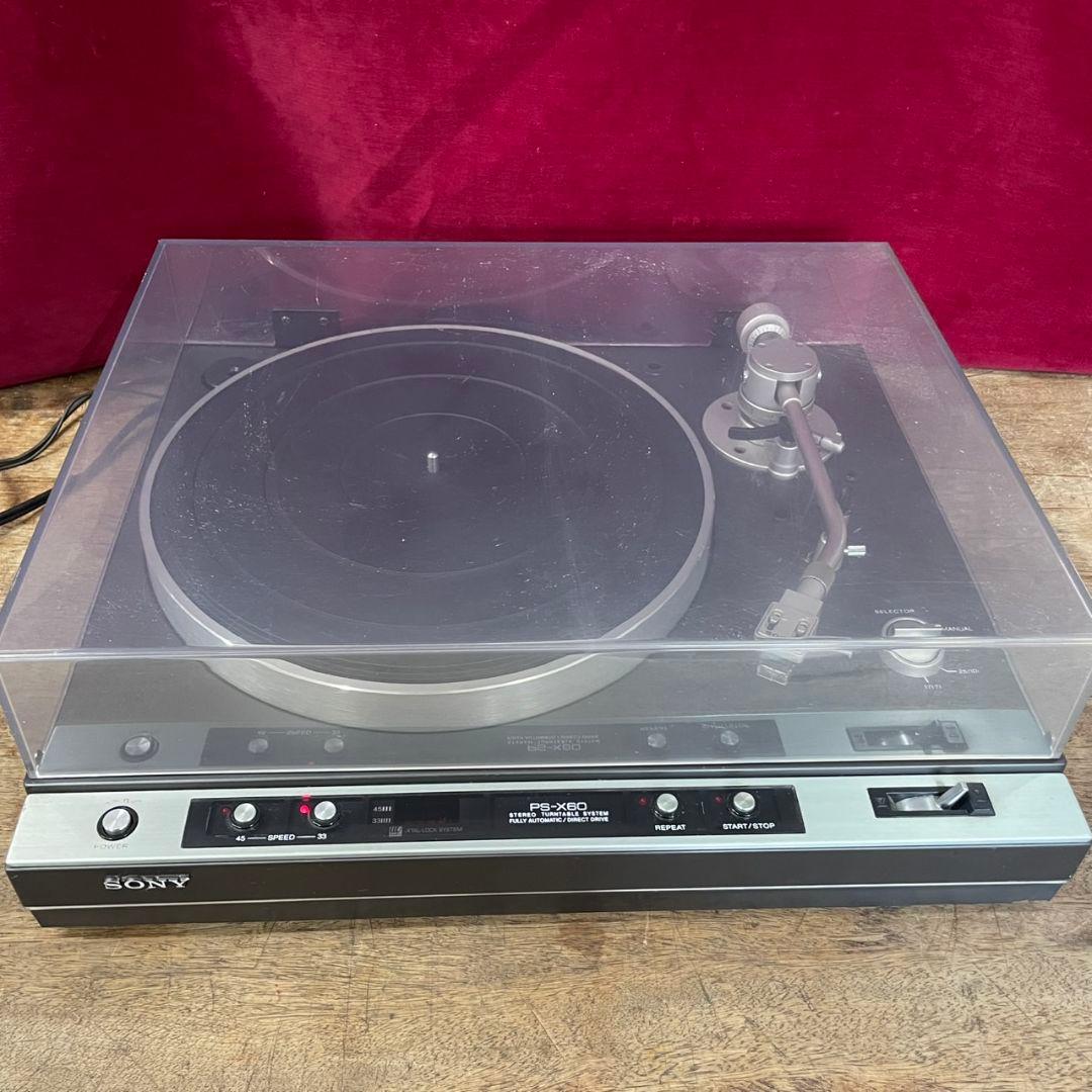 R◆SONY　ソニー　PS-X60　レコードプレイヤー　ターンテーブル