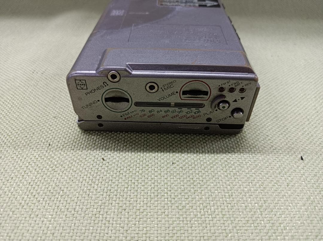 都《WPAEC》ナショナル RX-S70　AUTO REVERSE　ジャンク