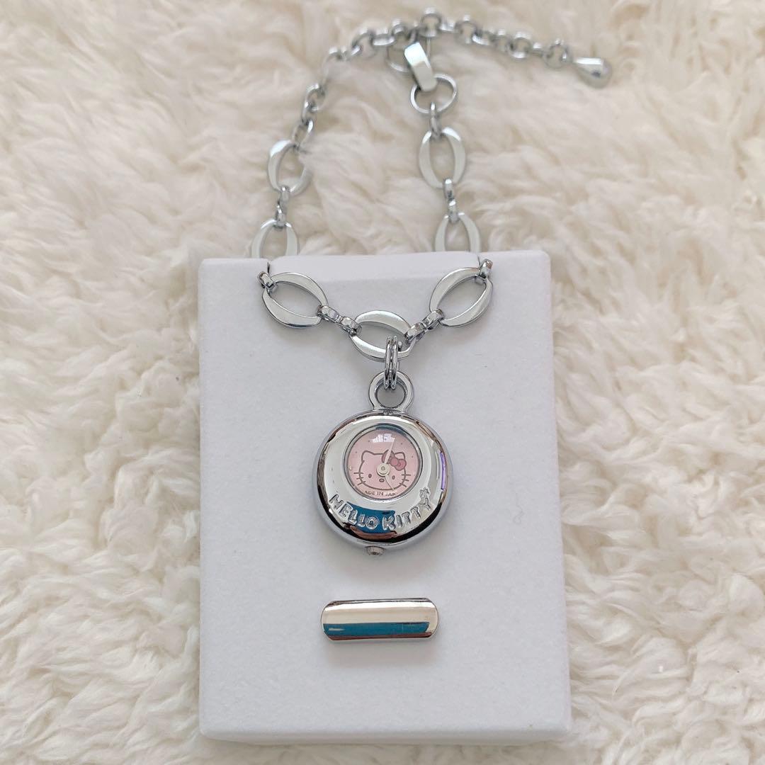 【レア】サンリオ ハローキティ 2WAY ピンウォッチ・ブレスウォッチ