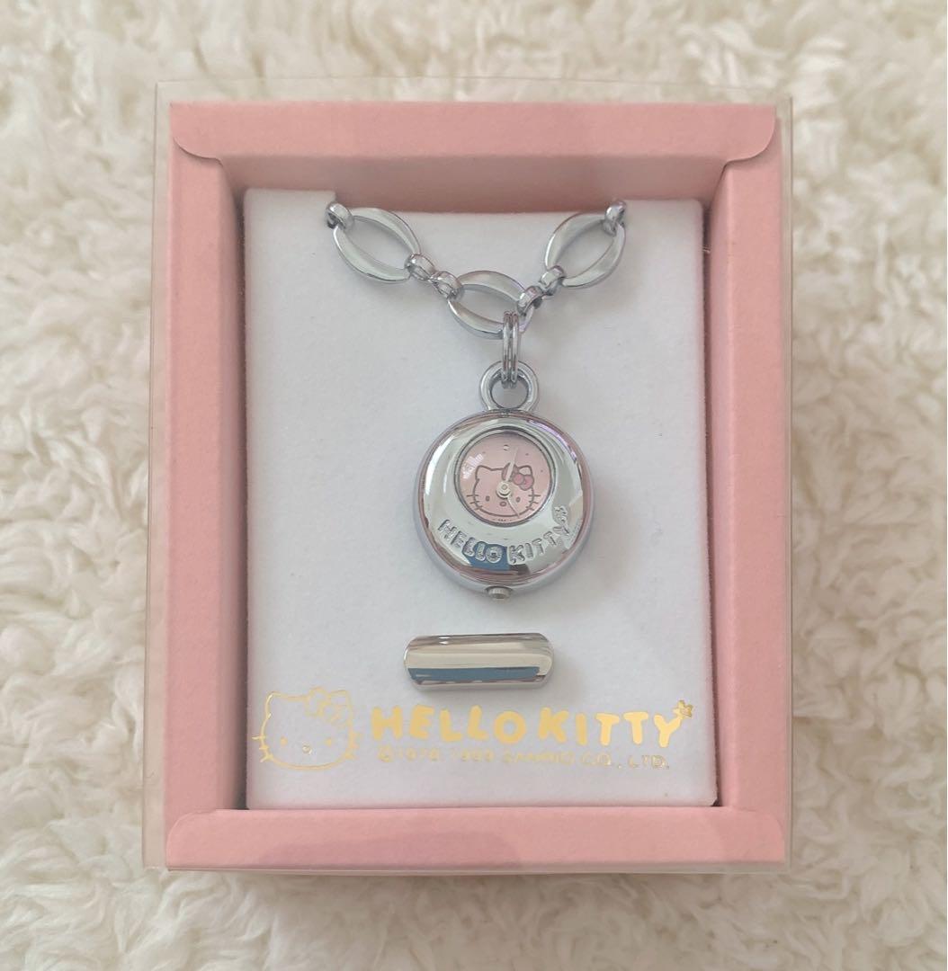 【レア】サンリオ ハローキティ 2WAY ピンウォッチ・ブレスウォッチ