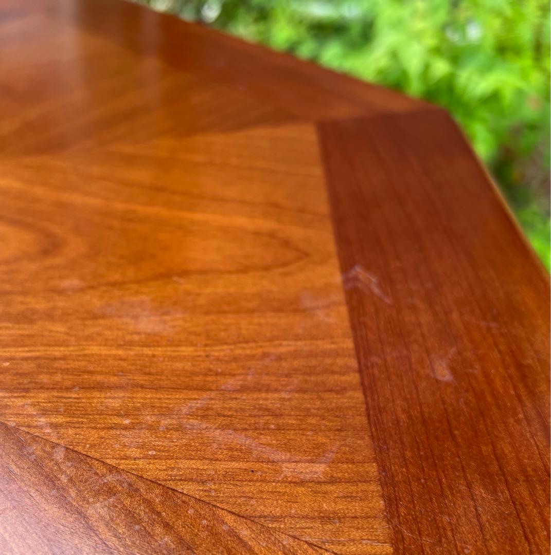 アンティーク 家具 サイドテーブル 八角形 コーヒーテーブル 希少 スタッズ