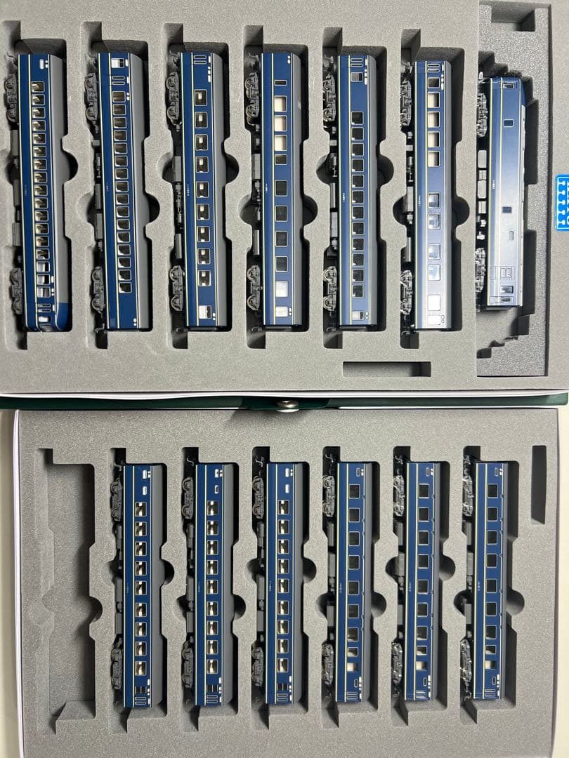 【訳あり】KATO 20系初期あさかぜ（グレー床下）13両セット