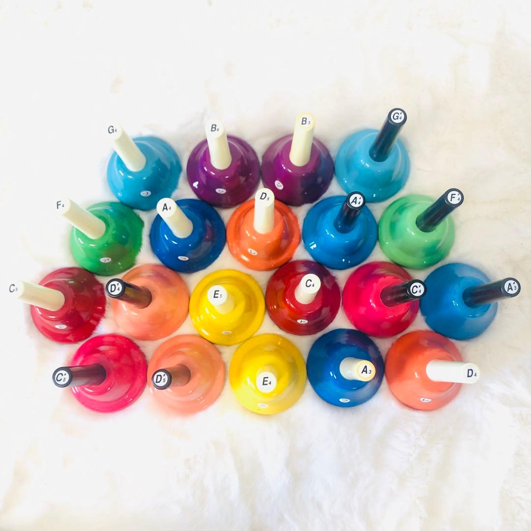 ゼンオン ミュージックベル ハンドベル 20本セット