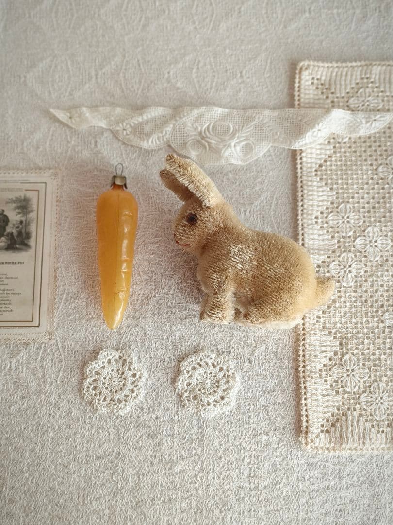 * antique rabbit ୨୧ フォルムの可愛い ウサギさん