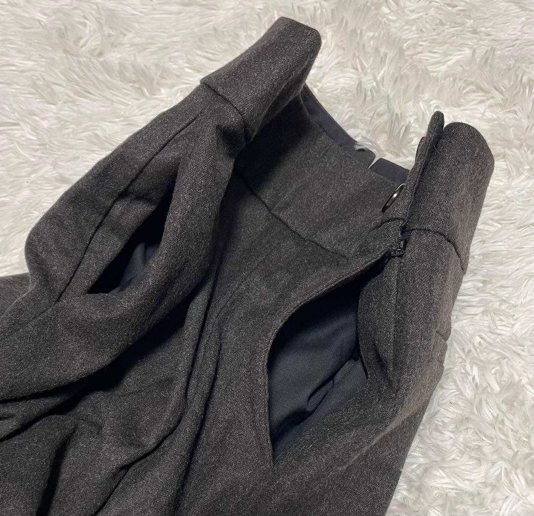 ✨極美品✨マーガレットハウエル ウール カシミヤ ワイドパンツ ガウチョパンツ