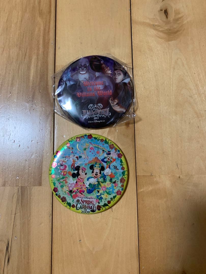 ディズニー 缶バッジ 10個セット