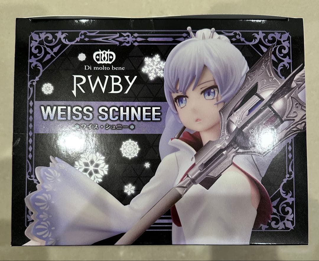 新品未開封 ディモールトベネ RWBY ワイス・シュニー 1/8フィギュア