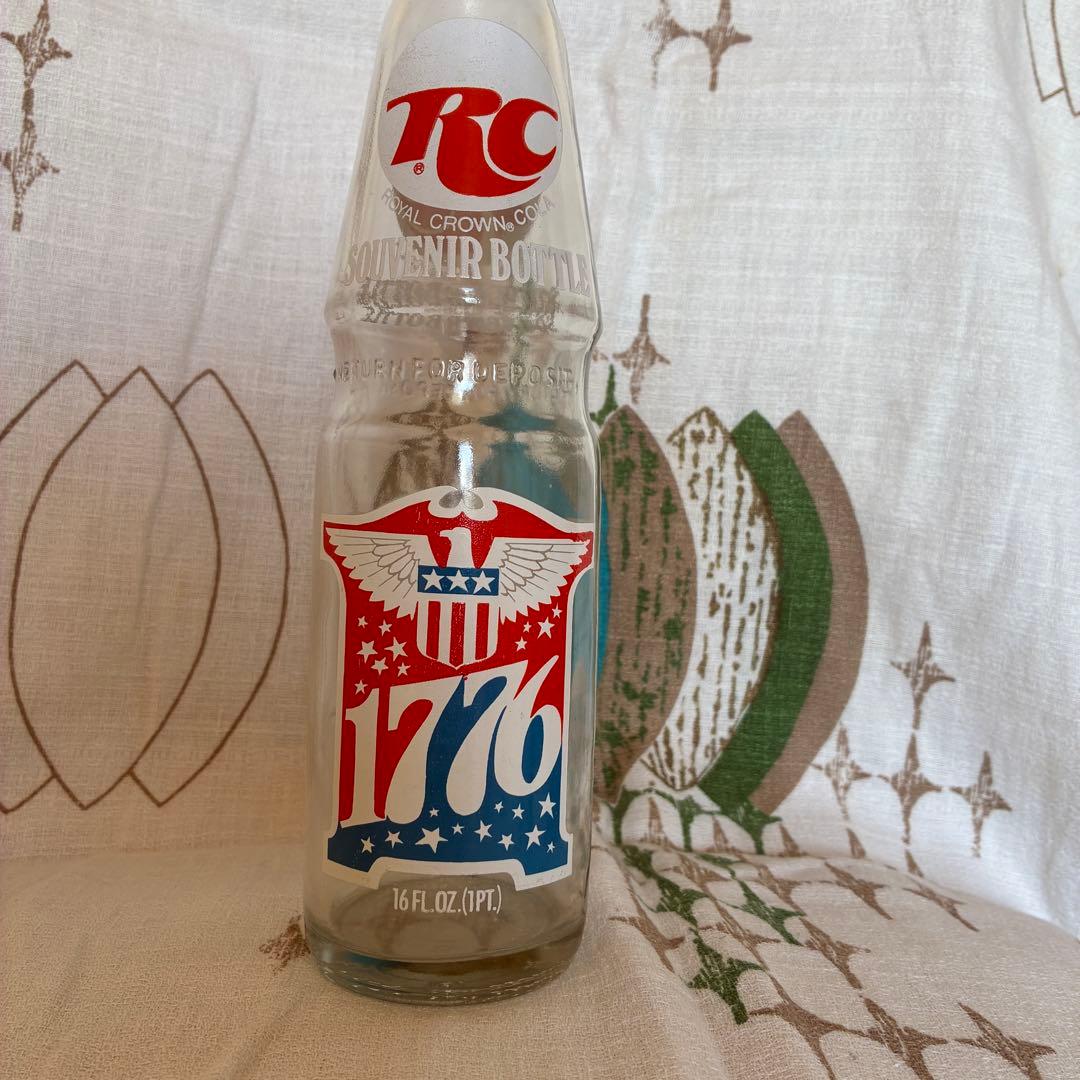 レア！70's RC COLAコーラ瓶アメリカアンティーク雑貨USAヴィンテージ