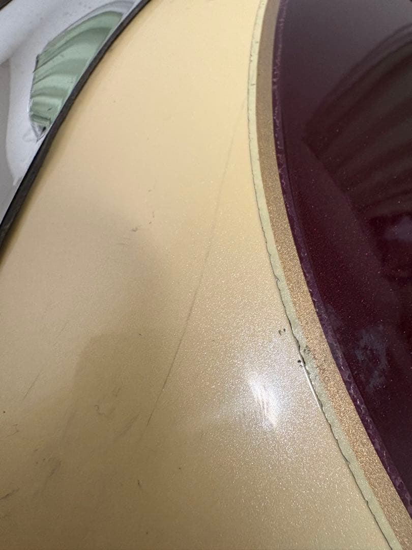 Kawasaki W650 タンク 赤/クリーム