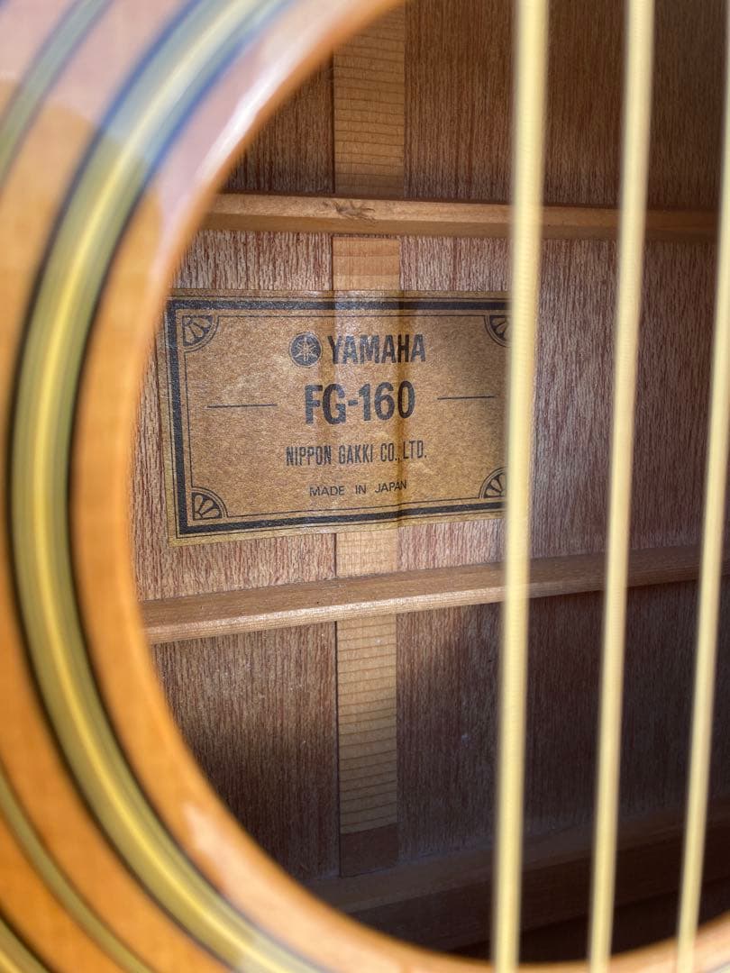[美品] YAMAHA FG-160 グリーンラベル　ミントコンディション
