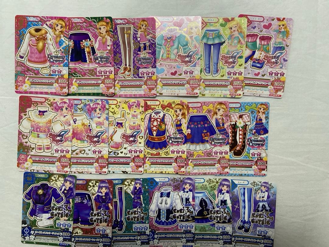 アイカツカード おとぎ話シリーズ11コーデ 30枚セット