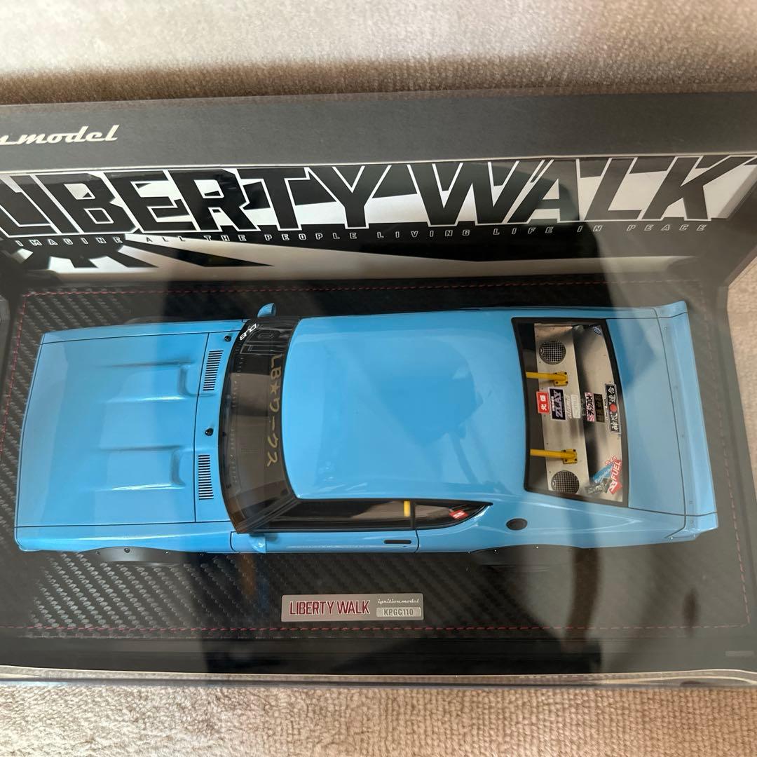 1／１８LB ignition.model スカイライン　ケンメリ