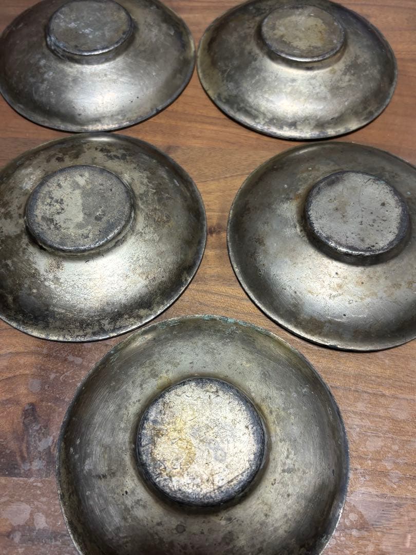 【最終価格】満州　鉛製？5枚セット