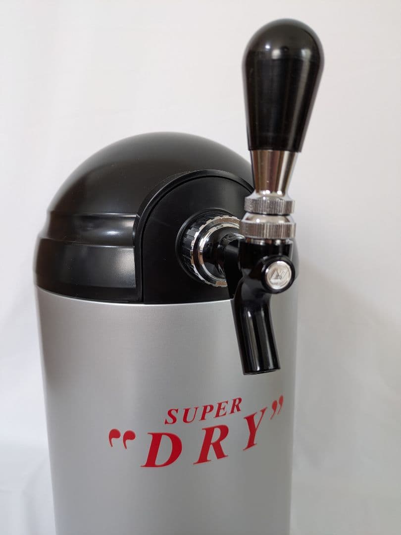 【美品 未使用】ビールサーバー アサヒ スーパードライ ホームサーバー ミニ樽