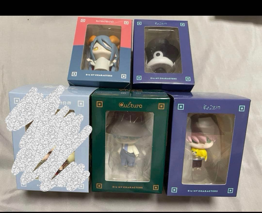 Eve フィギュア 廻人 虎狼来 花嵐 Culture 4体セット