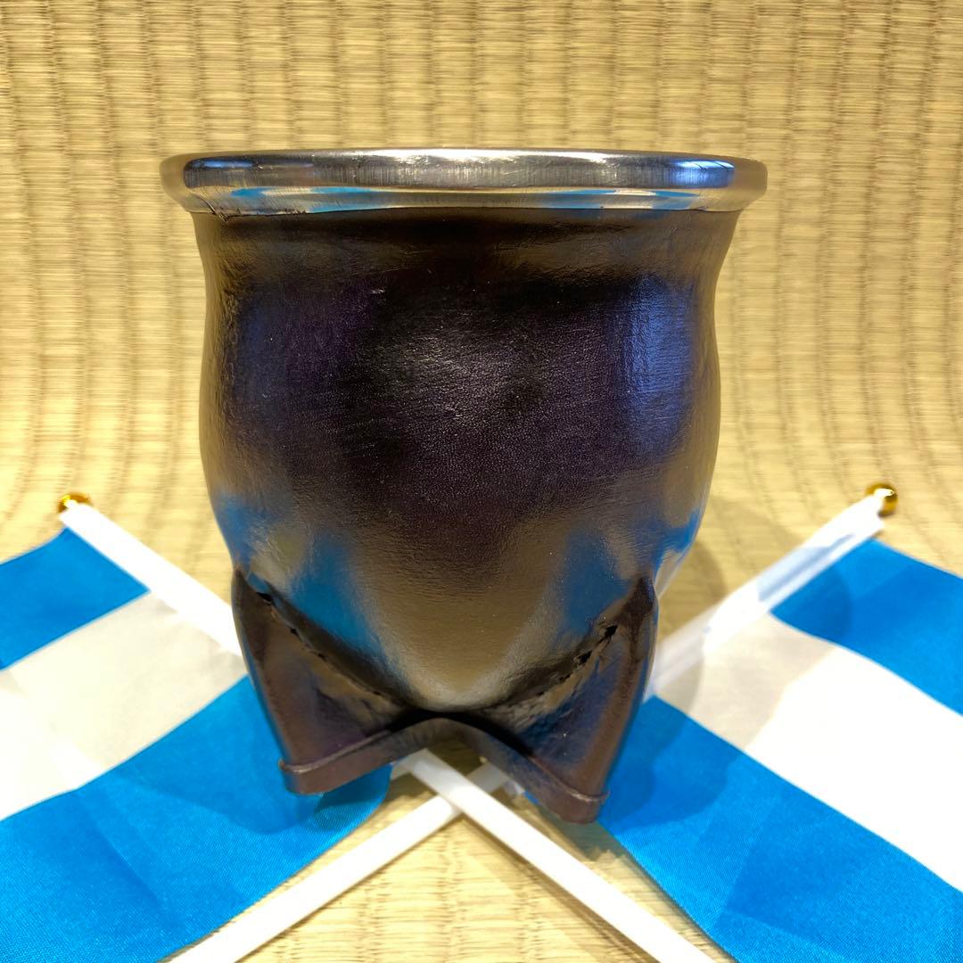 マテ壺・ボンビージャ 2点セット