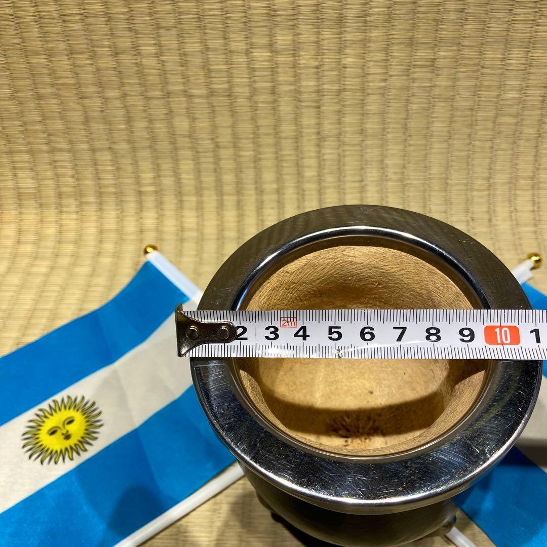 マテ壺・ボンビージャ 2点セット