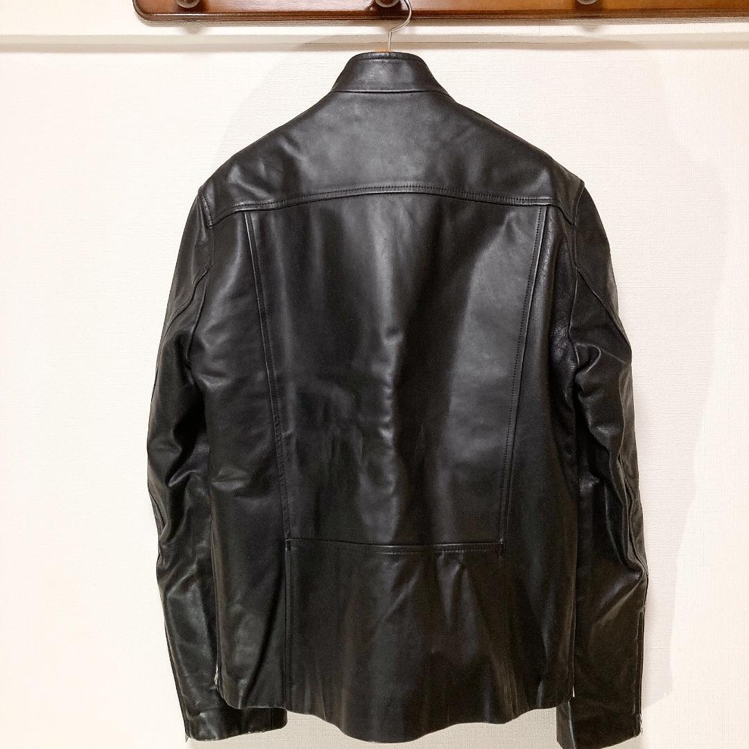 PS PAUL SMITH ライダースジャケット 馬革 ブラック L