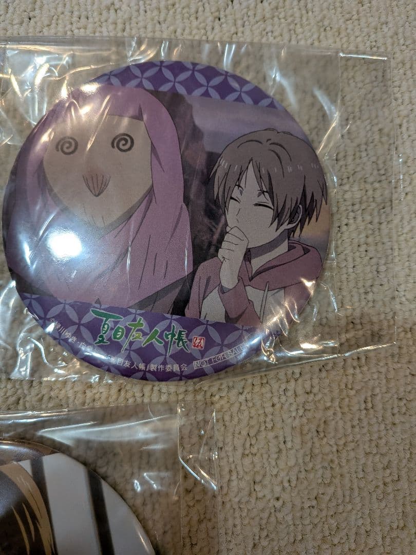 非売品　夏目友人帳 伍 Amazon　DVD購入特典　 缶バッジ　コンプリート