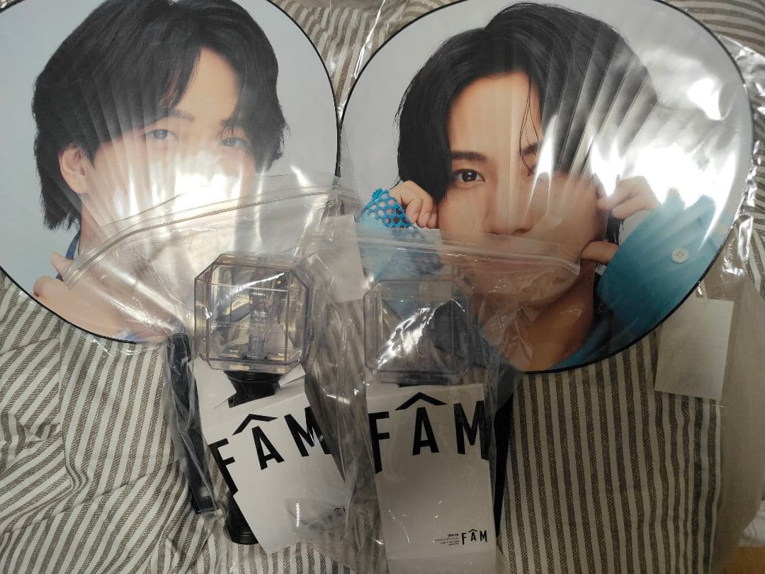 タイムレス ペンライト２個 うちわ2枚セット