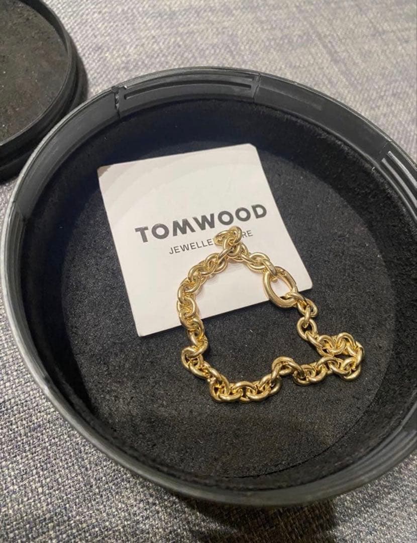 TOMWOOD Ada ブレスレットゴールド7インチ