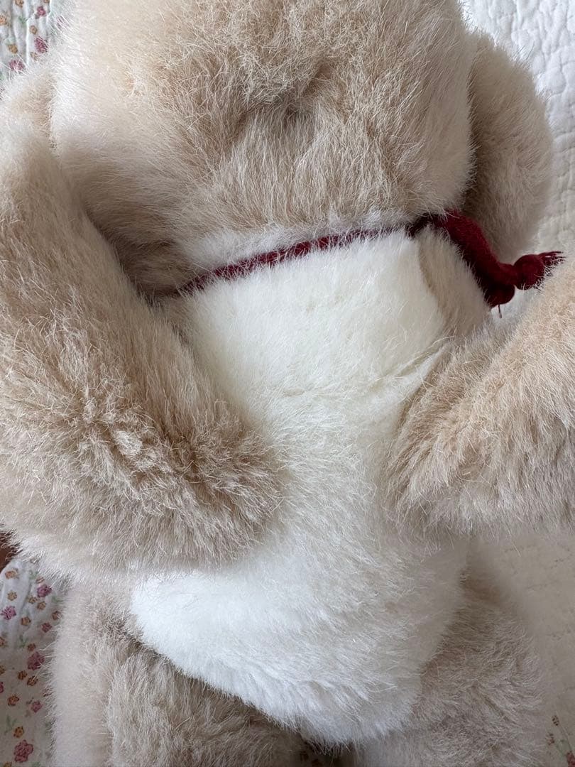 うめ吉　ベージュ　ぬいぐるみ