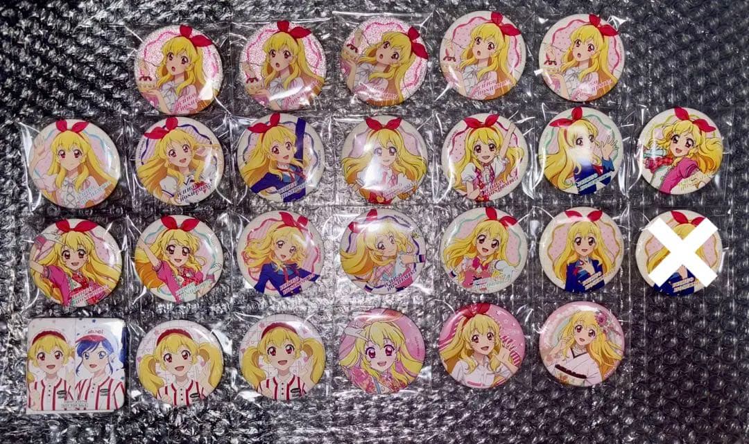 アイカツ 星宮いちご 缶バッジいちごだらけ缶バッジ アニアート Romantic