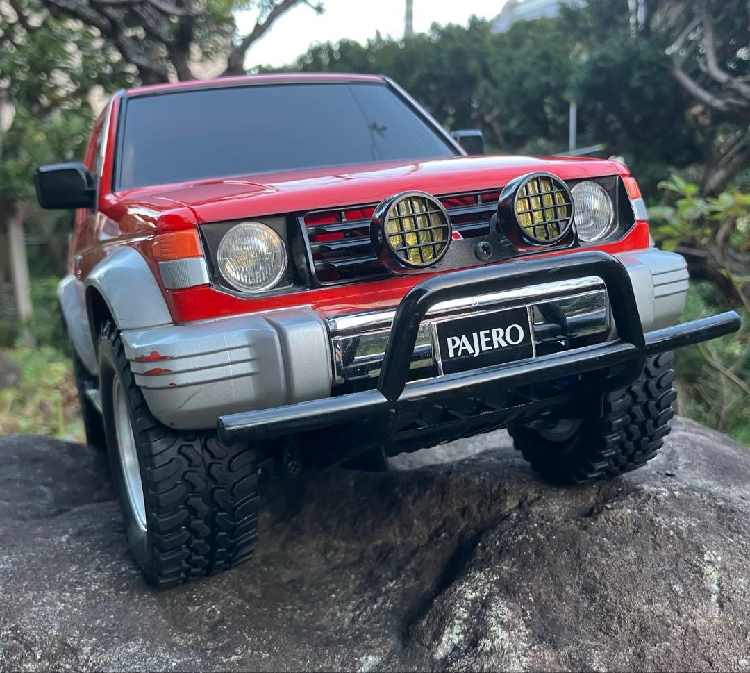 タミヤ 1/10 RC 三菱パジェロ　メタルトップワイド