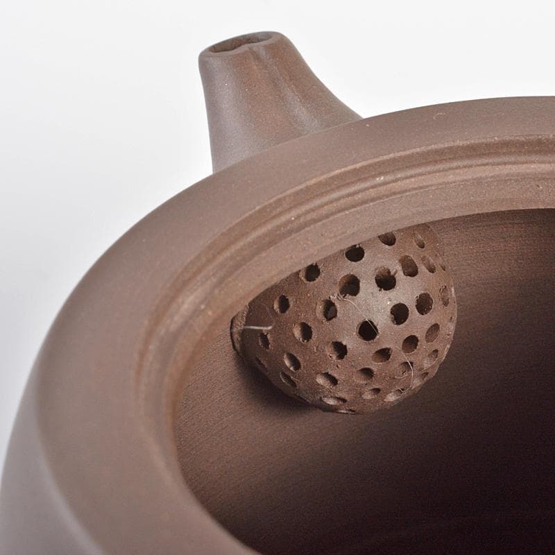 中国　紫砂　朱泥　漢詩文　急須　茶壷　在銘　C　R6170