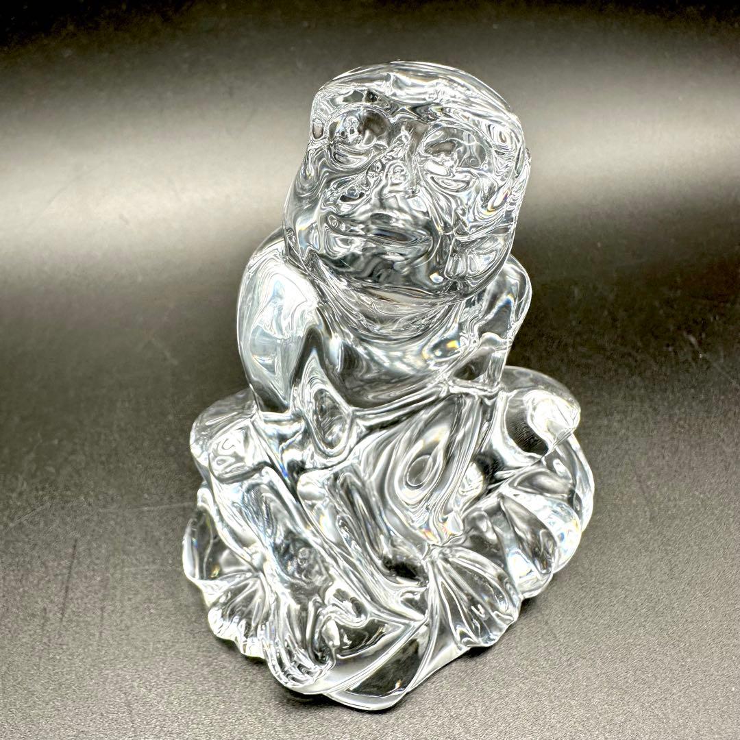 Baccarat バカラ 干支オーナメント 申 猿 美品