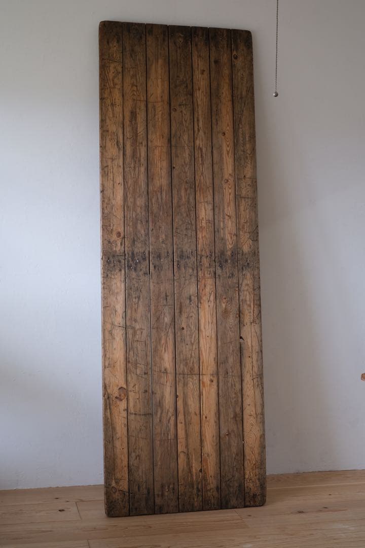 ヴィンテージ　テーブル アトリエテーブル　剥離 コンソール 飾り台 店舗什器