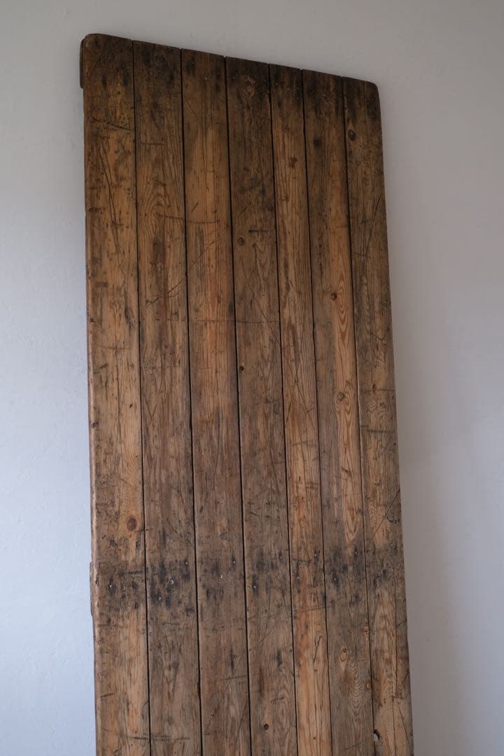 ヴィンテージ　テーブル アトリエテーブル　剥離 コンソール 飾り台 店舗什器