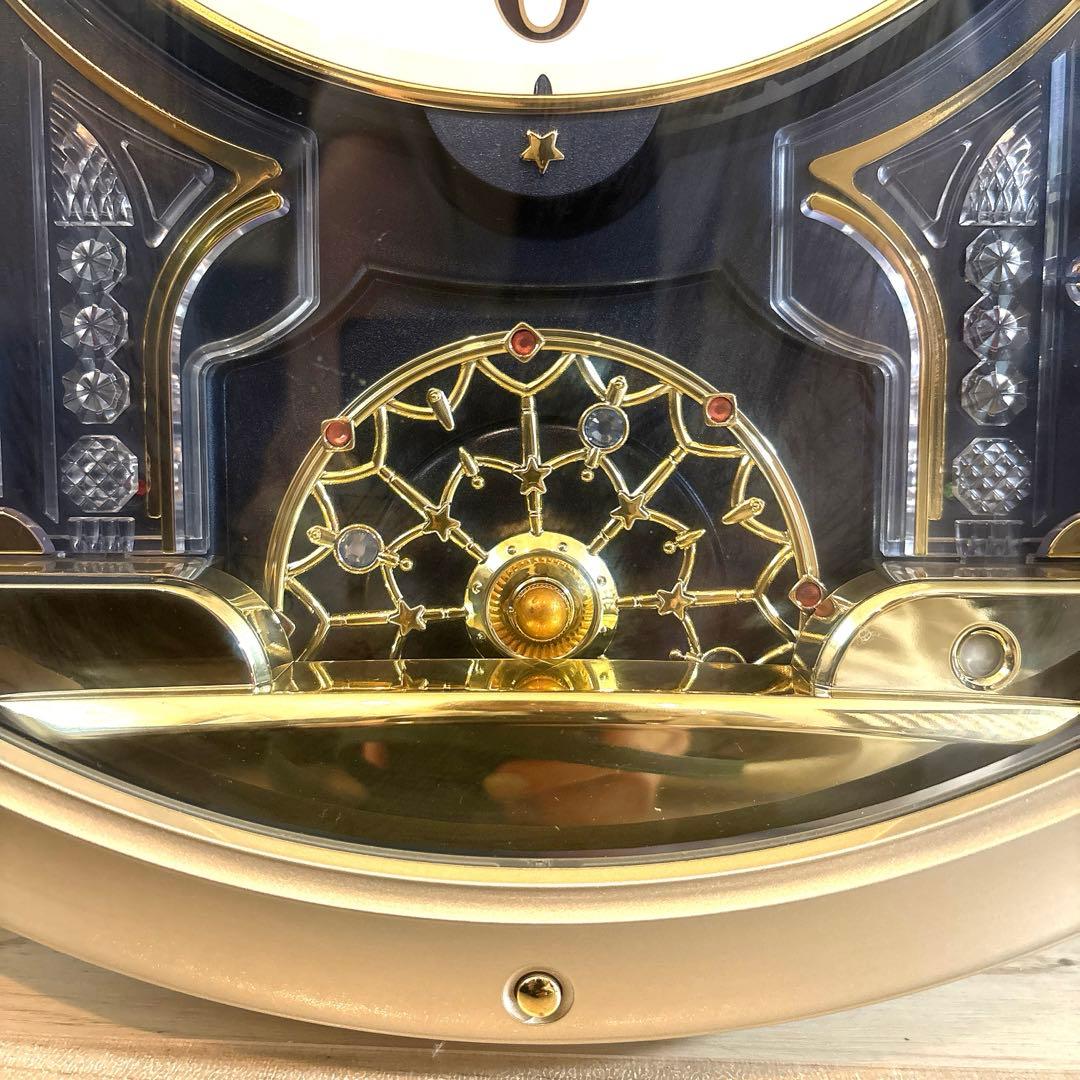 【美品】SEIKO RE561S からくり時計 電波修正機能 自動秒針停止機能付