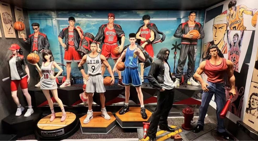 SLAMDUNK 仙道彰 ガレージキット ガレキ スタチュー①⑦