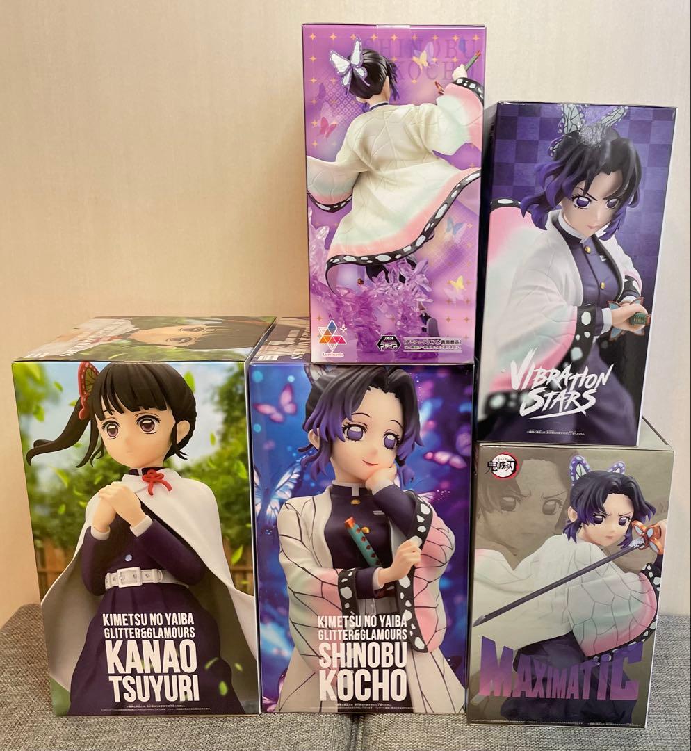 鬼滅の刃 胡蝶しのぶ 栗花落カナヲ フィギュアセット