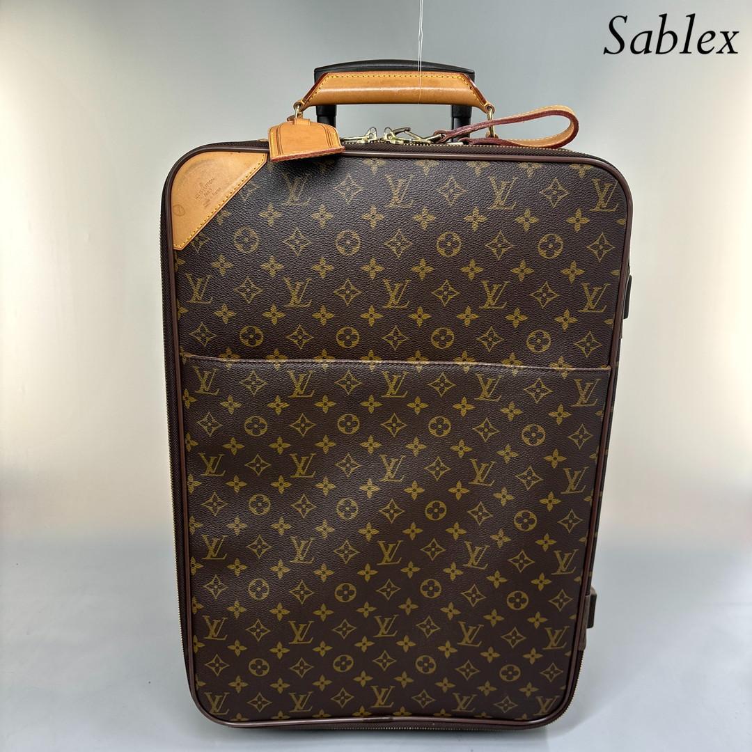 【超極美品】ルイヴィトン M23294 モノグラム ペガス55 キャリーケース