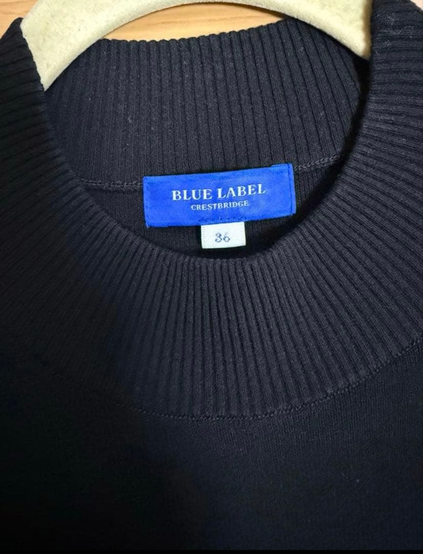 ブルーレーベル　膝丈ワンピース