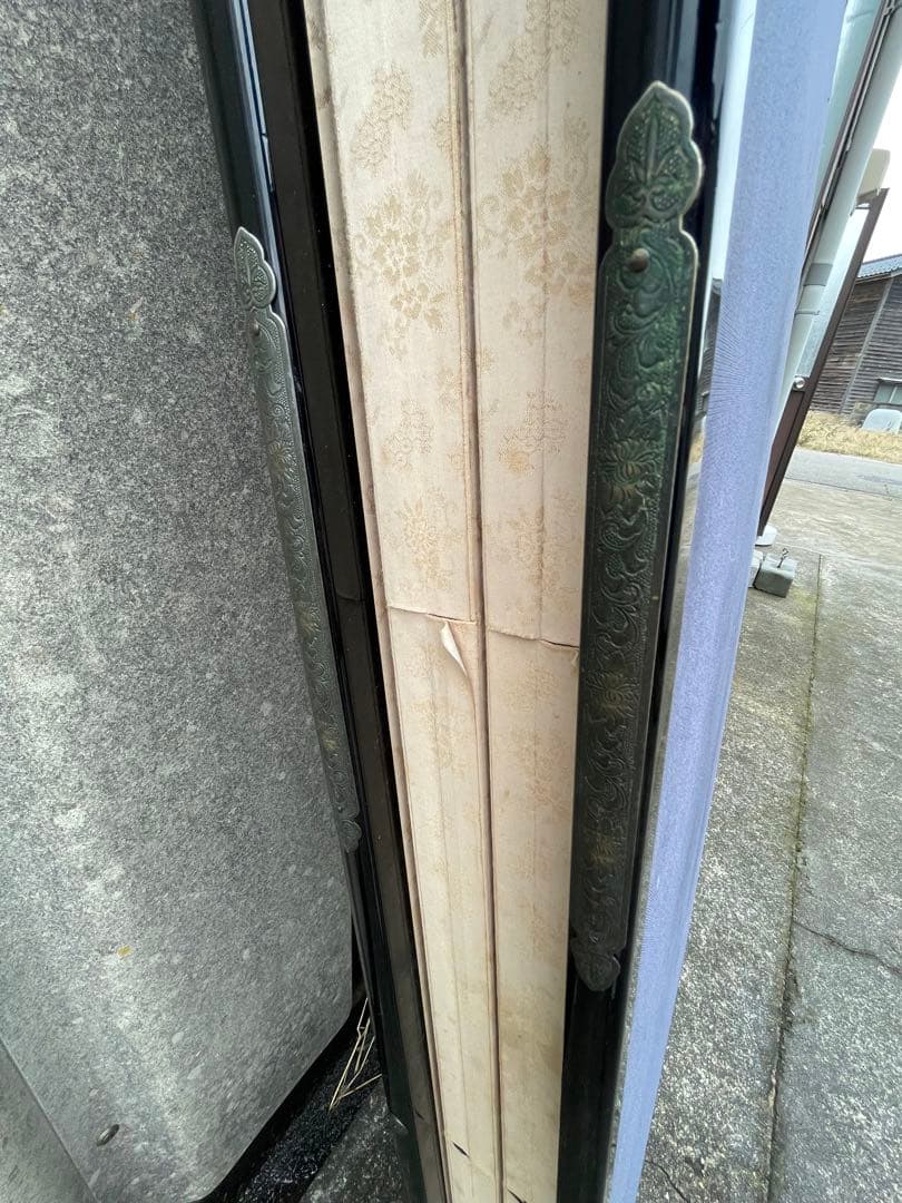 稀少/旧家/時代物/当時物/古美術/屏風/紙本/6曲/古民家/①