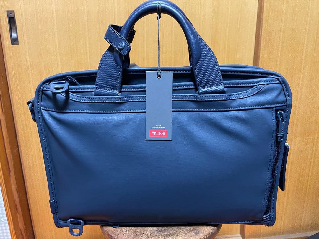 TUMI ALPHA 3 3WAY スリム ブリーフ ネイビー　ships