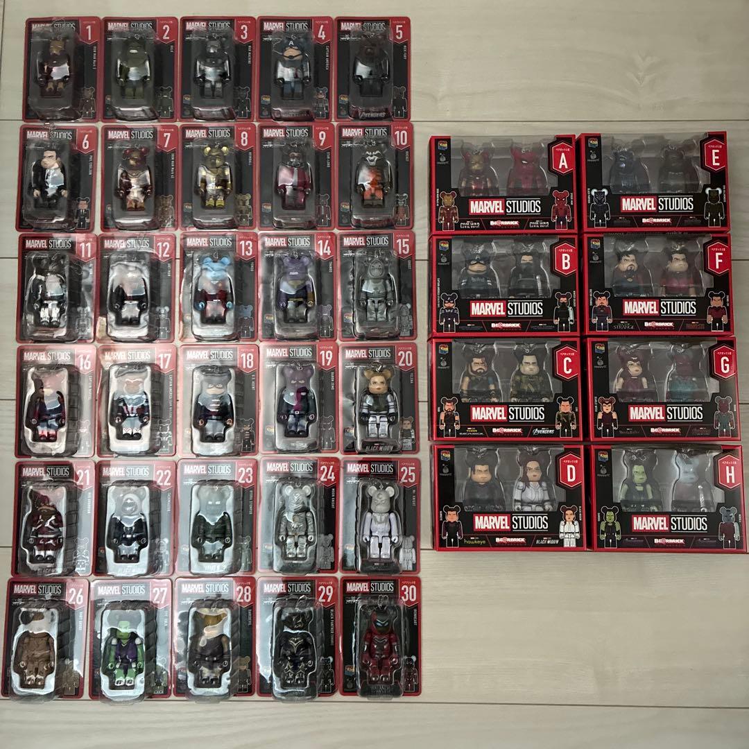 BE@RBRICK 新品　コンプリートセット　MARVELシリーズ