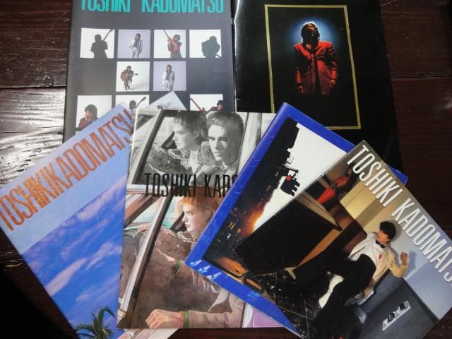 角松敏生 コンサートツアー パンフレット１０冊セット