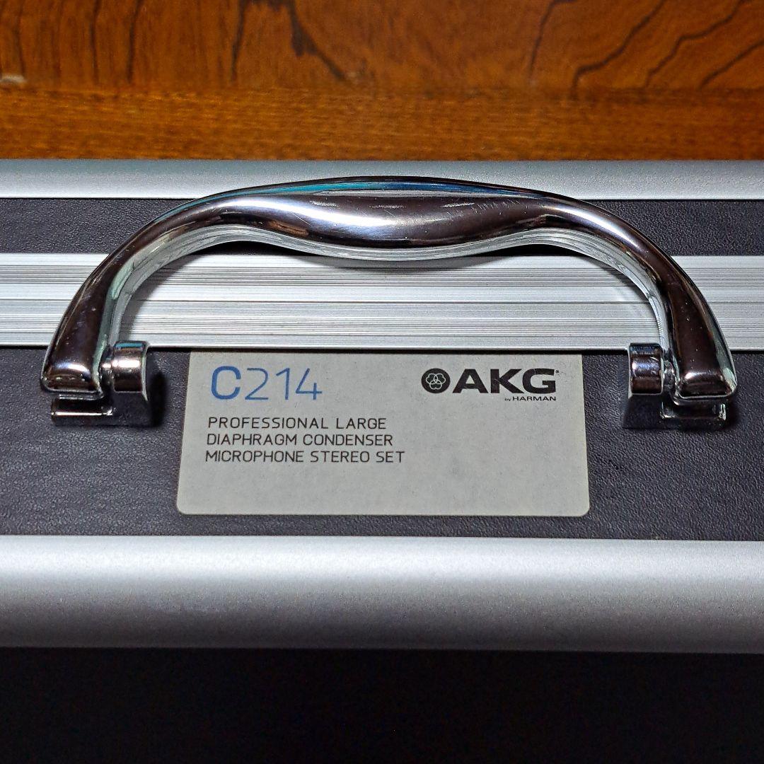 ⭕AKG ( アーカーゲー ) C214 コンデンサーマイク2本セット⭕
