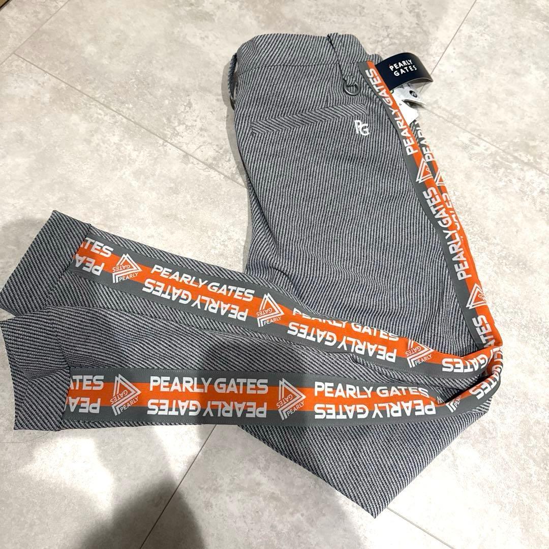 【新品】パーリーゲイツ リンクスジャカードカルゼ ノータックパンツ レディース